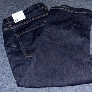 Women’s Pedal Pusher Jeans Plus Size